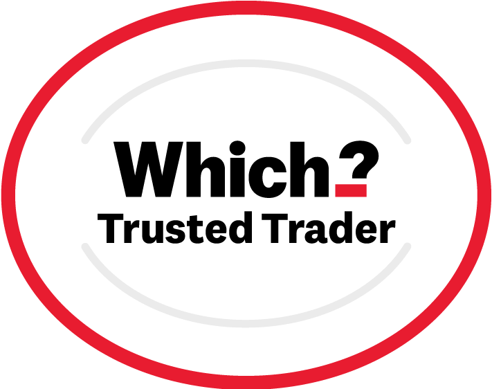 The Which? Trusted Trader logo